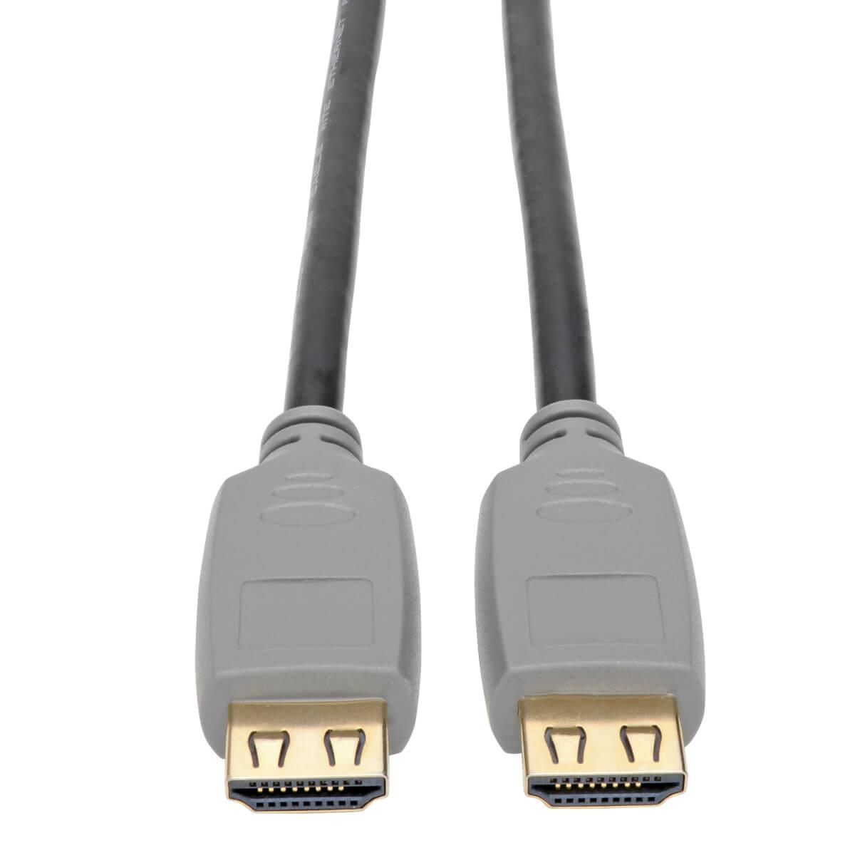 TRIPP LITE High-Speed HDMI 2.0a Cable with Gripping Connectors - 4K, 60 Hz, 4:4:4, M/M, Black, 1.8m