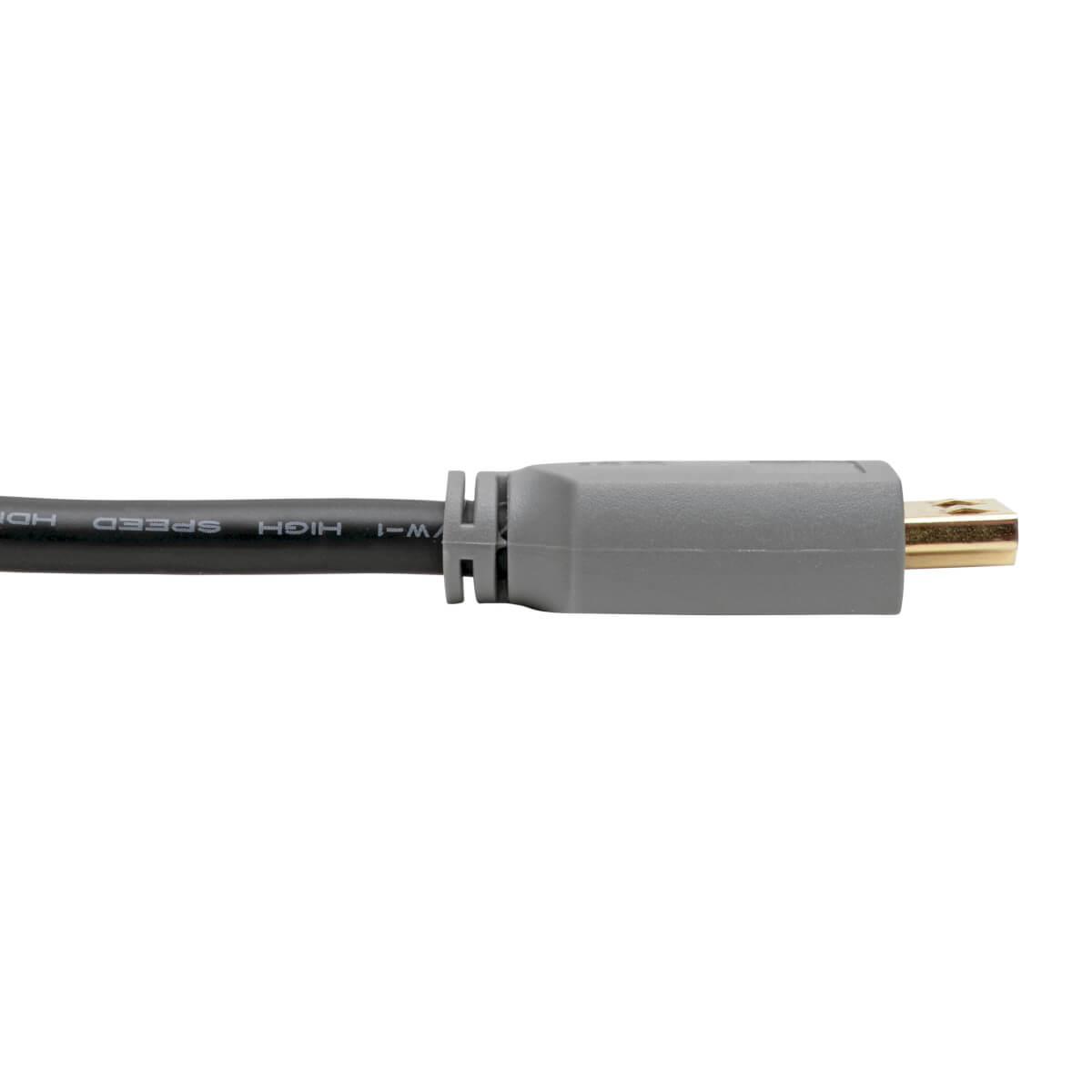 TRIPP LITE High-Speed HDMI 2.0a Cable with Gripping Connectors - 4K, 60 Hz, 4:4:4, M/M, Black, 3.05m