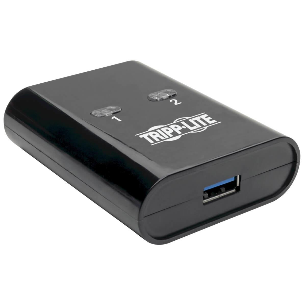 TRIPP LITE 2-Port USB 3.0 Peripheral Sharing Switch - SuperSpeed