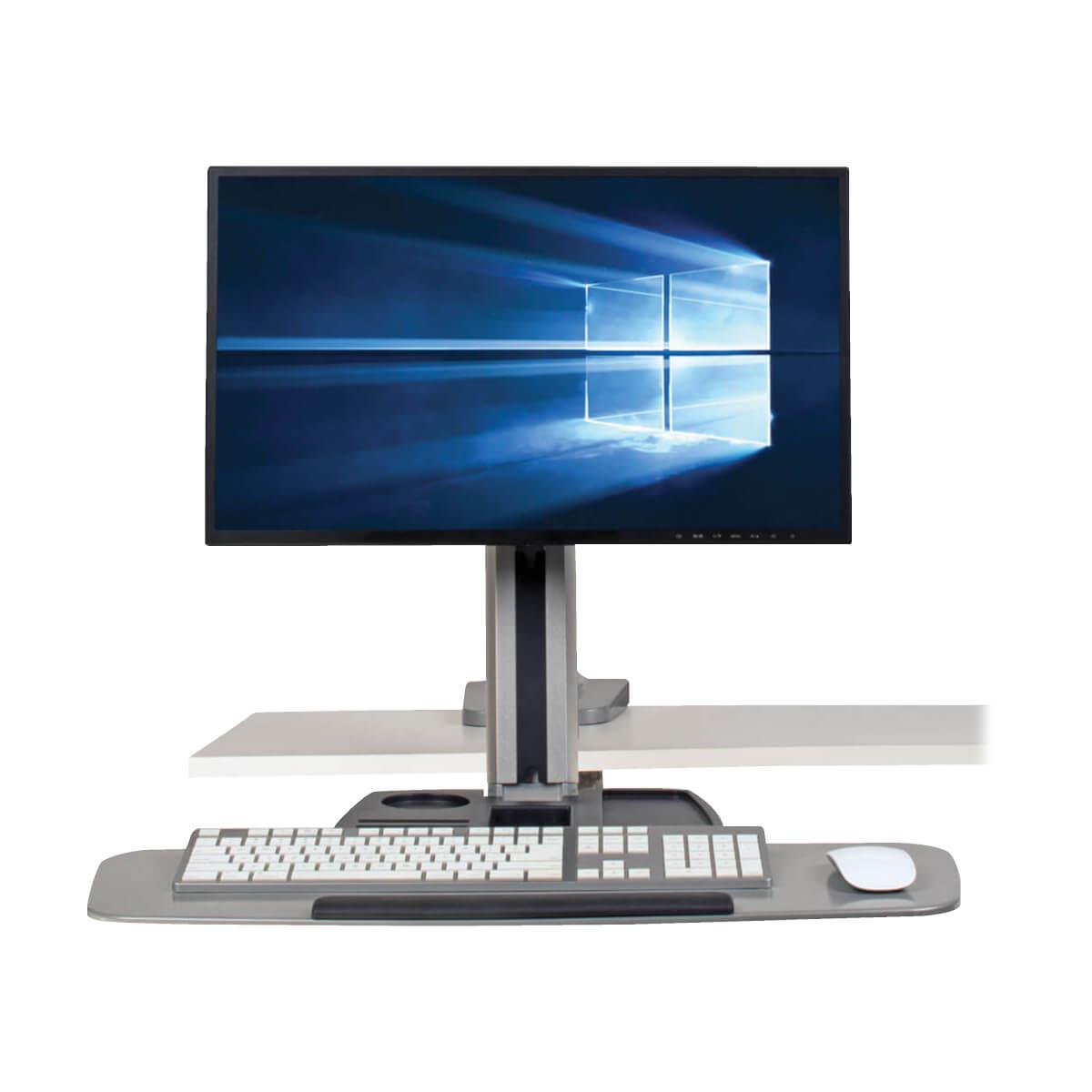 TRIPP LITE WorkWise Desk-Mounted Workstation, Single Display