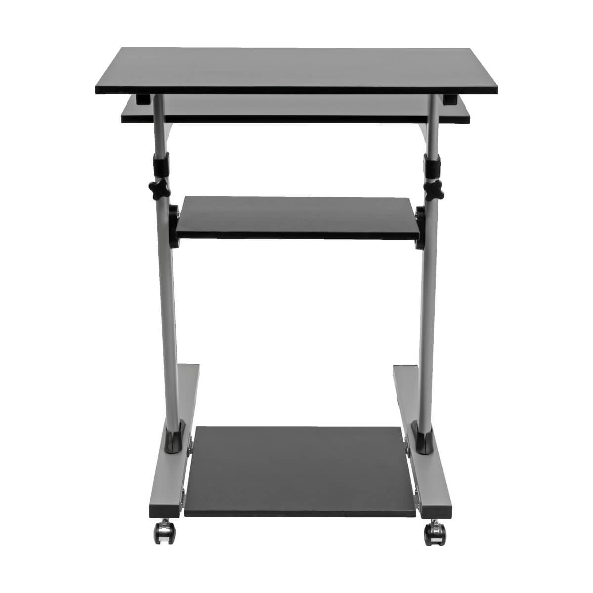 TRIPP LITE Mobile Standing Desk/workstation On Wheels, Height Adjustable