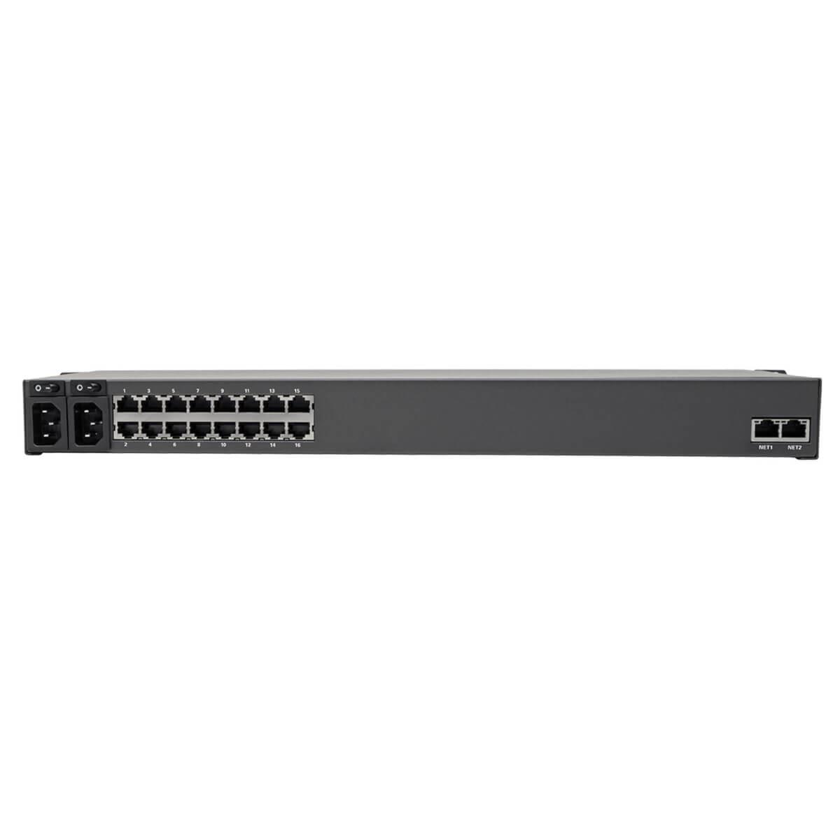 TRIPP LITE 16-port Console Server Dual Gbe 4GB Flash Desktop/1u Rack Taa
