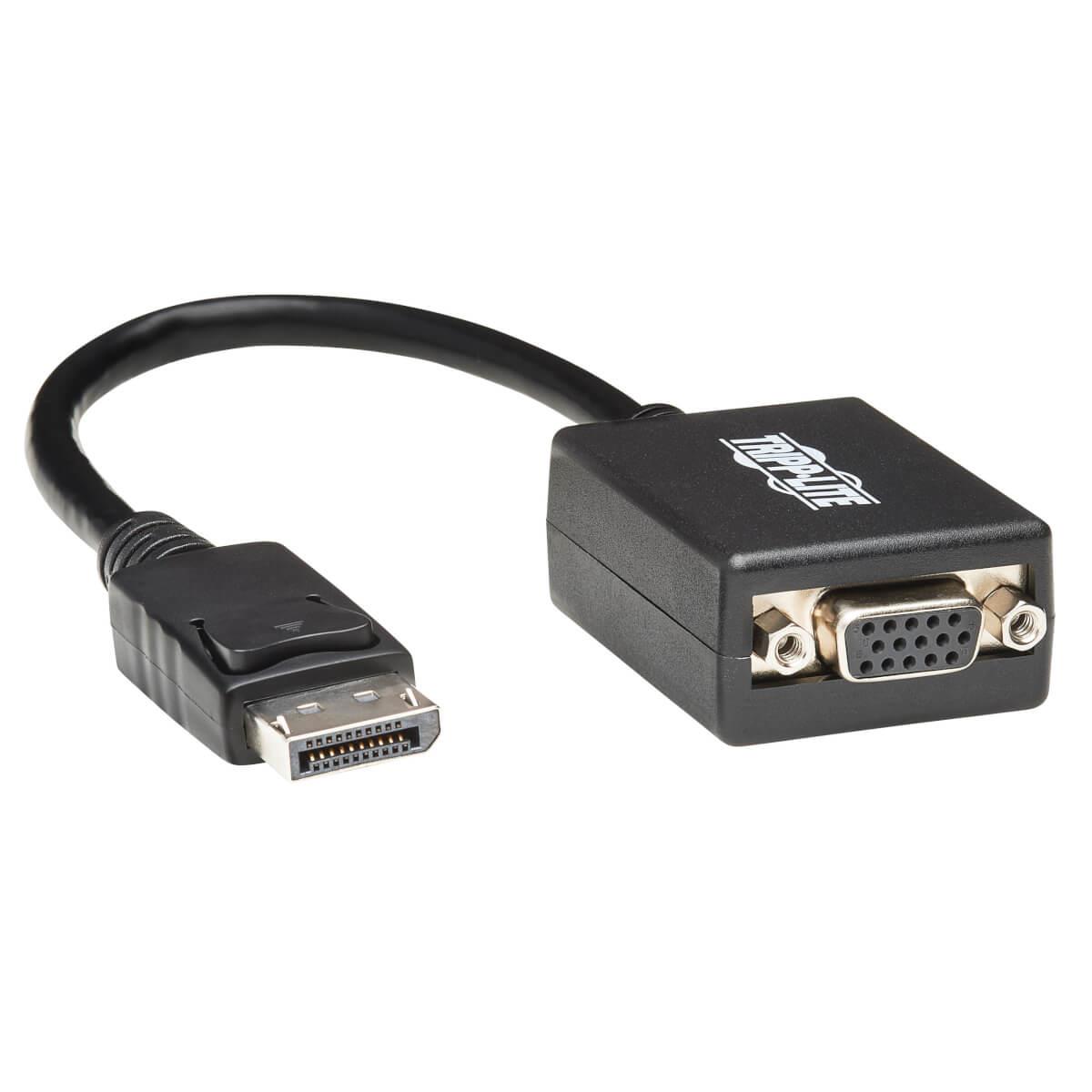 TRIPP LITE DisplayPort to VGA Active Converter, TRIPP LITE DisplayPort to HD15 (M/F), 1920 x 1200/1080p, 15cm  50 Pack
