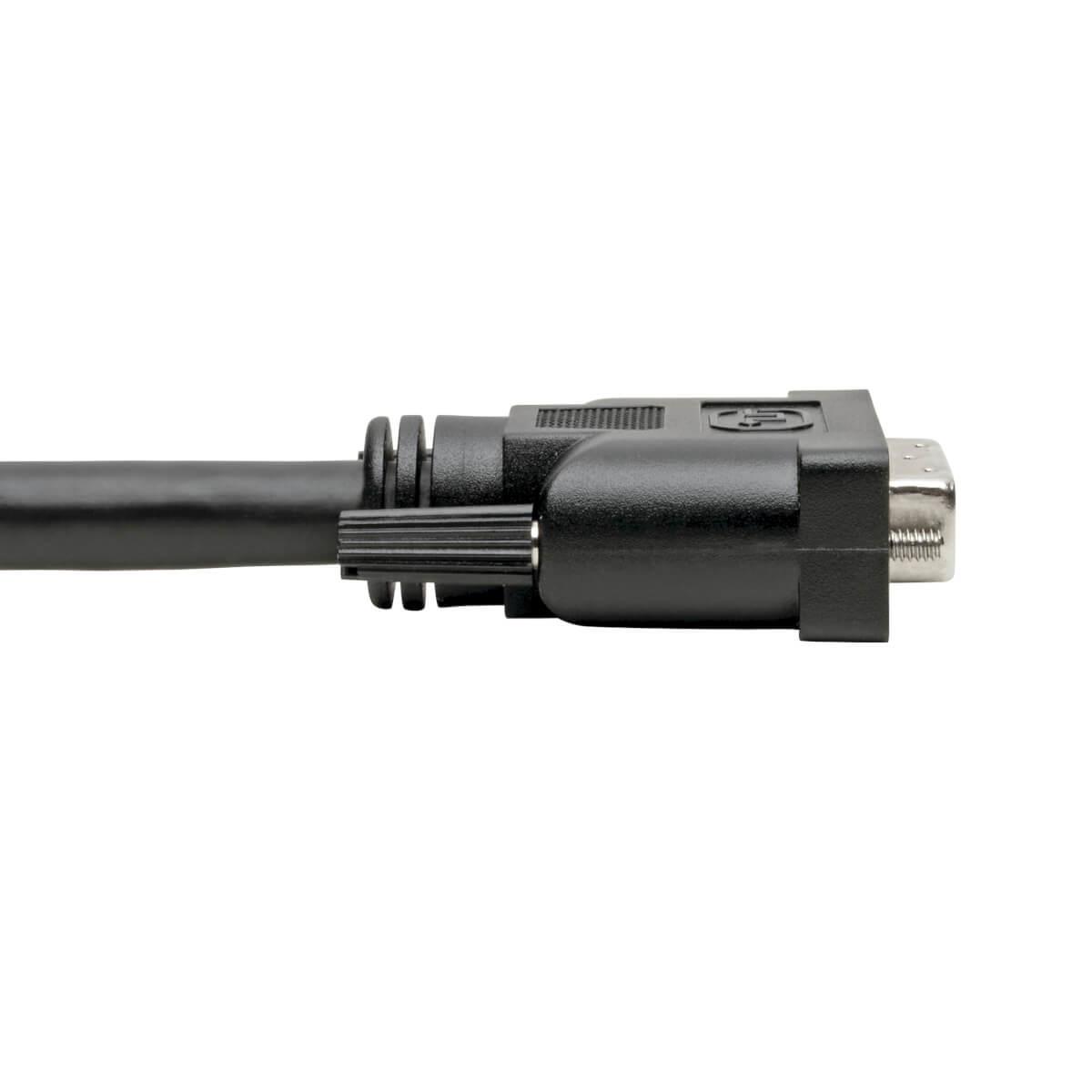 TRIPP LITE DVI to USB-A Dual KVM Cable Kit - (2x Male/2x Male), 1920 x 1200 (1080p) @ 60 Hz, 10ft 3m