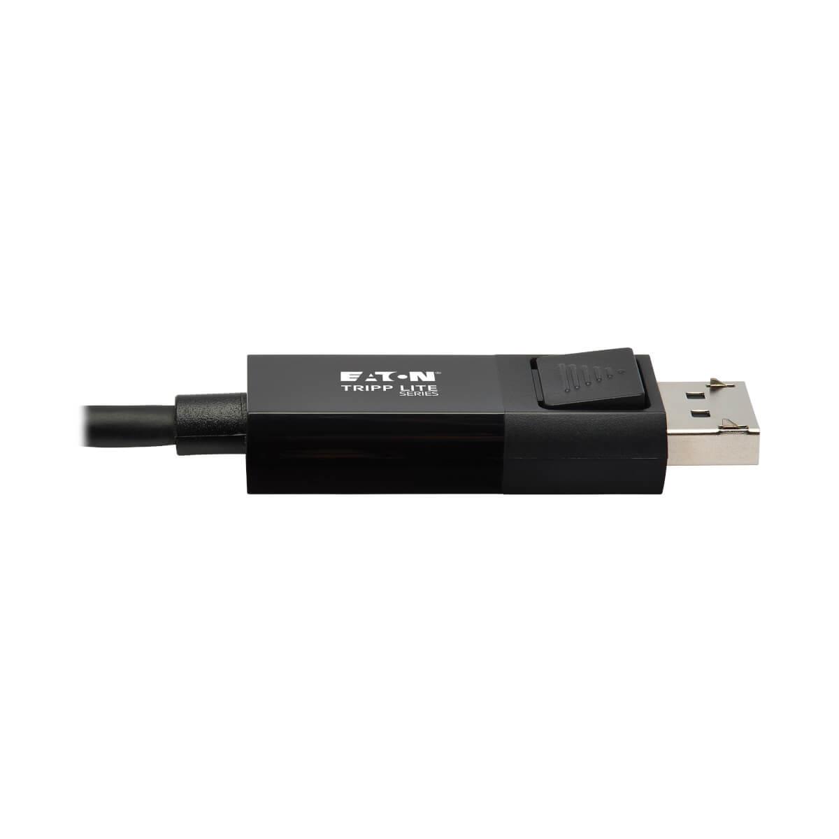 TRIPP LITE USB-C to DisplayPort Adapter Cable (M/M) - 3.1, Gen 1, Locking Connector, 4K @ 60 Hz, 4:4:4, Black- 91cm