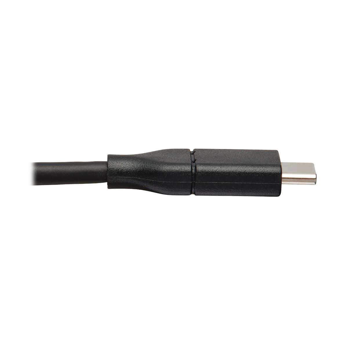 TRIPP LITE USB-C to HDMI Adapter Cable (M/M) - 3.1, Gen 1, Thunderbolt 3, 4K @ 60 Hz, Converter on HDMI End, Black 6ft 1.8m