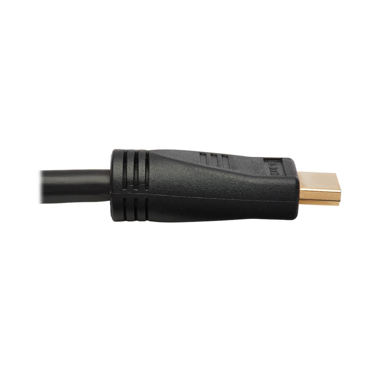 TRIPP LITE SATA Transition Cable SB-C to HDMI Adapter Cable (M/M) - 3.1, Gen 1, Thunderbolt 3, 4K @ 60 Hz, Converter in Middle of Cable, Black, 1.8m