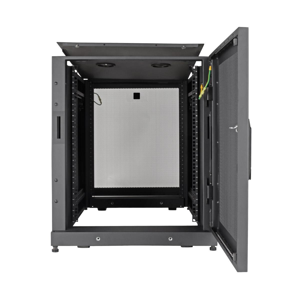 TRIPP LITE 14U SmartRack Deep Server Rack - 42 in. Depth, Doors & Side Panels Included