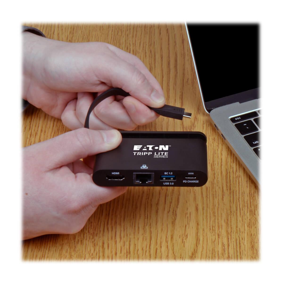 TRIPP LITE Docking Station USB-C - HDMI / RJ45 / USB 3 / USB C - 100w Power delivery