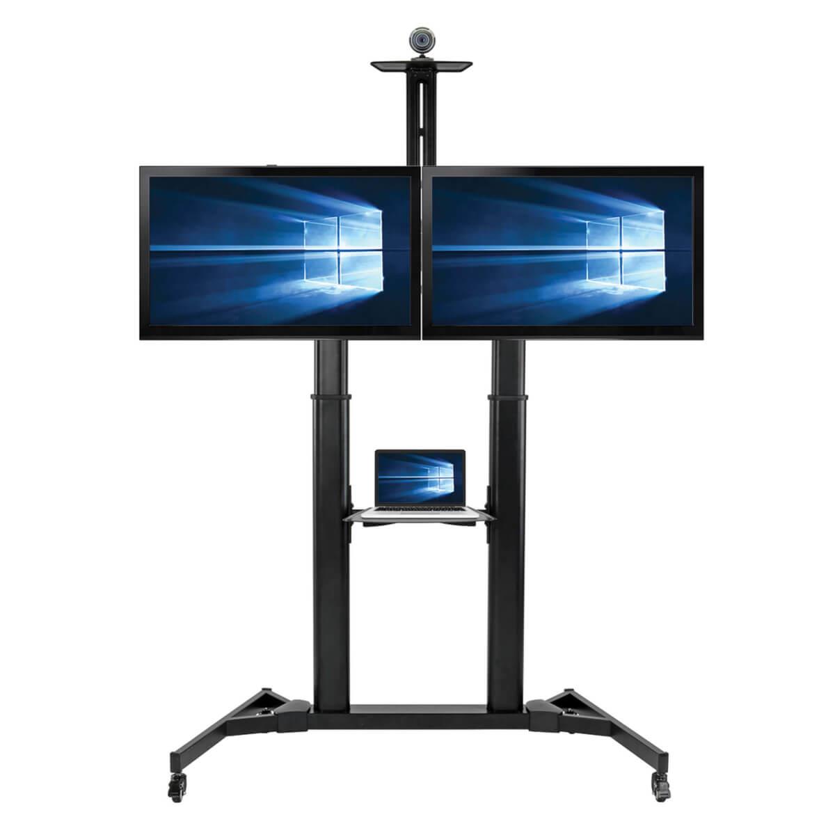 TRIPP LITE Rolling Dual-screen Tv/monitor Cart Two 35/45in Tvs / Monitors