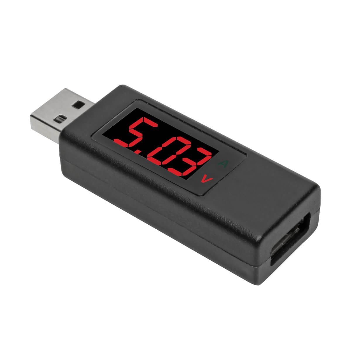 TRIPP LITE USB-A Voltage and Current Tester Kit - LCD Screen, USB 3.1 Gen 1, M/F
