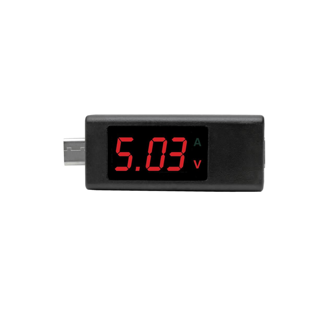 TRIPP LITE USB-C Voltage and Current Tester Kit - LCD Screen, USB 3.1 Gen 1, M/F