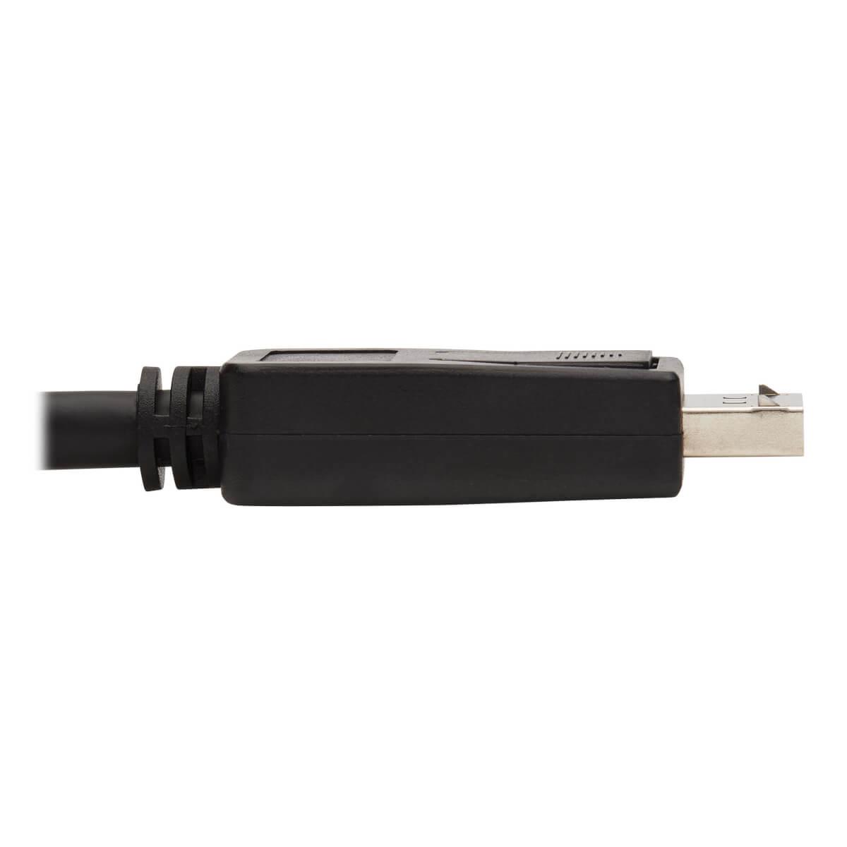 TRIPP LITE DisplayPort 1.2a to HDMI 2.0 Active Adapter Cable (M/M) - Grip HDMI Plug, 4K @ 60 Hz, 3m 10ft Black