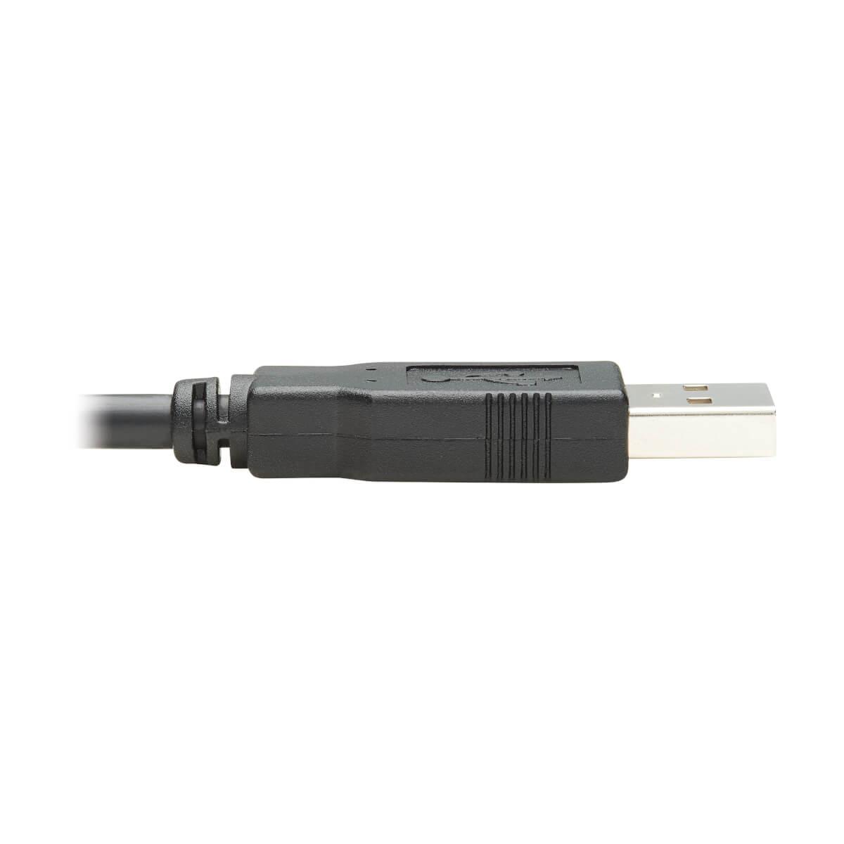 TRIPP LITE USB-A to RJ45 Rollover Console Cable (M/M) - Cisco Compatible, 250 Kbps, 3m Black