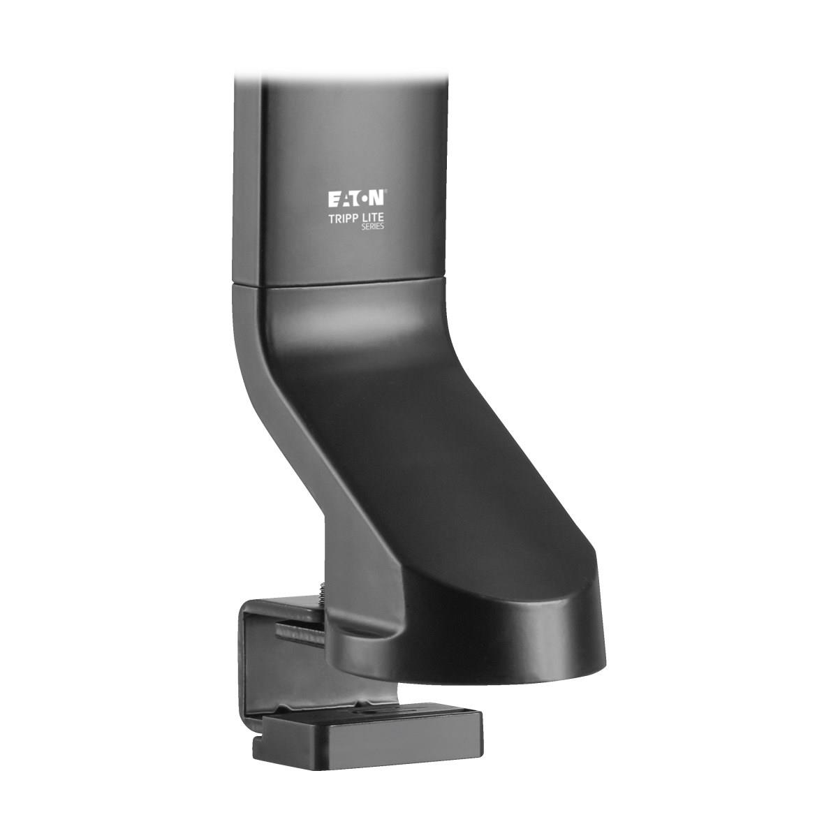 TRIPP LITE Single-Display Monitor Arm with Desk Clamp and Grommet - Height Adjustable, 17in to 32in Monitors