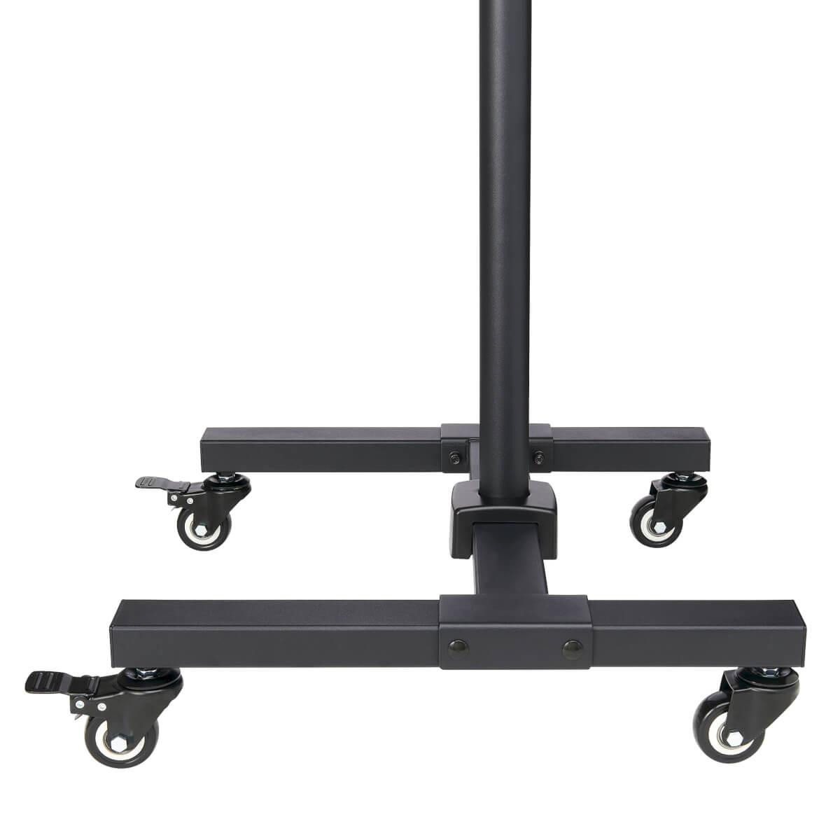 TRIPP LITE Mobile TV Stand - Height Adjustable, 13in to 42in TVs and Monitors, Locking Casters, Black