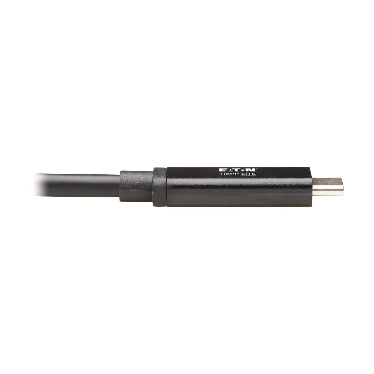 TRIPP LITE Thunderbolt 3 Passive Cable (M/M) - 20 Gbps, 5A 100W Power Delivery, 4K/60 Hz, 1.5m Black