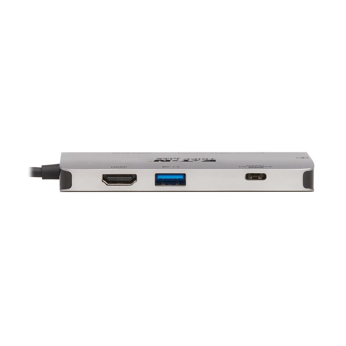 TRIPP LITE Docking Station USB-C - HDMI / 3x USB-A / Gbe / SD Card Reader - 100w Power delivery