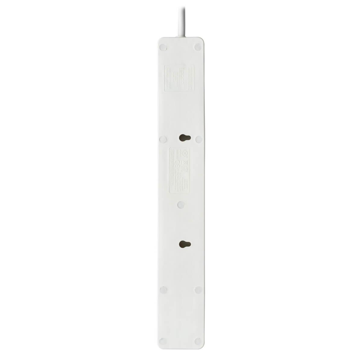 TRIPP LITE 4-Outlet Power Strip with USB-A Charging - BS1363A Outlets, 220-250V, 13A, 1.8 m Cord, BS1363A Plug, White