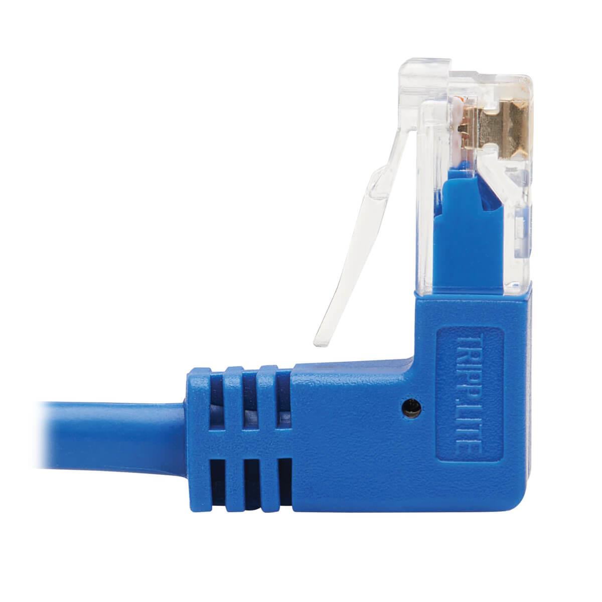 TRIPP LITE Slim Patch Cable - CAT6 - molded - 4.5m - Blue - Up / Down Angle