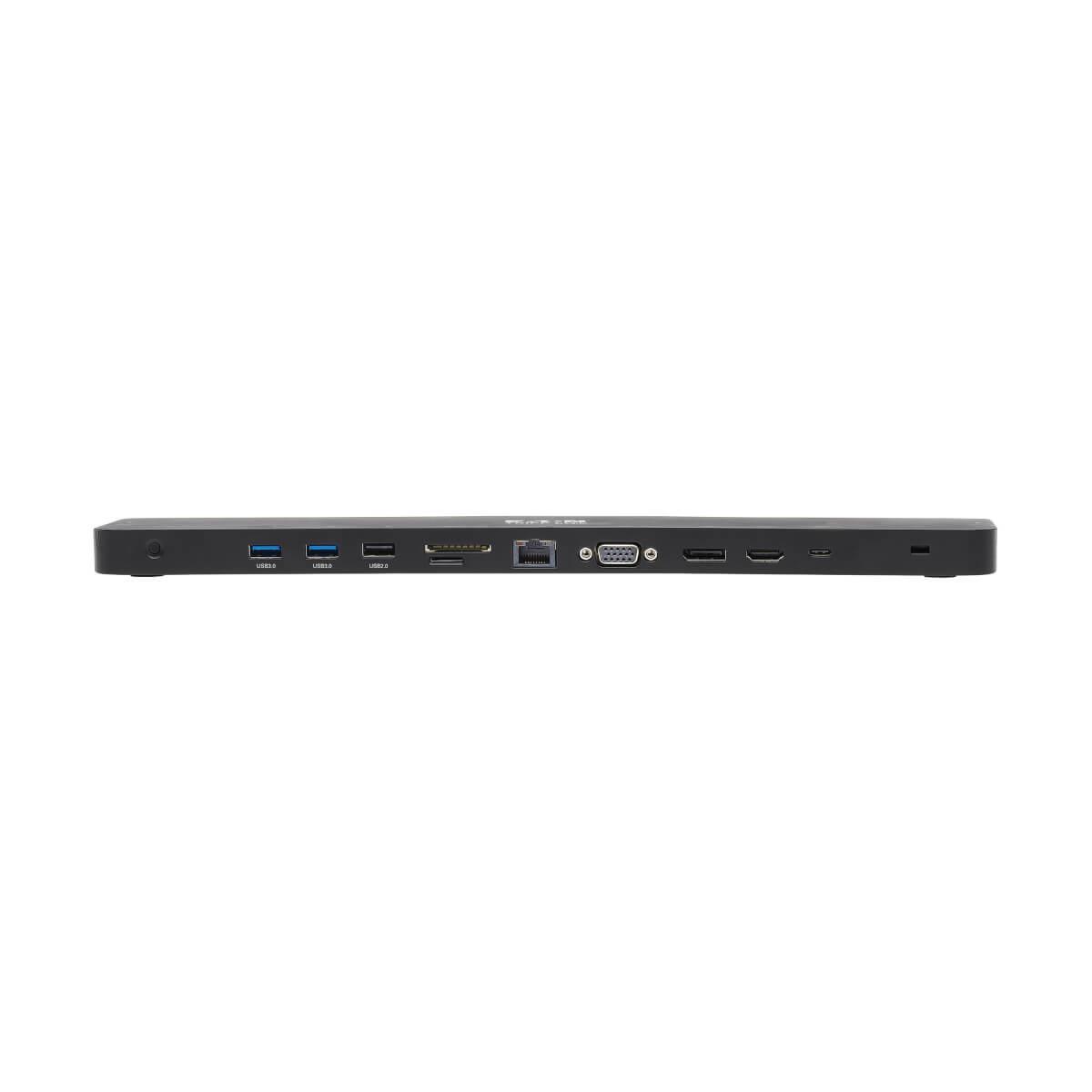 TRIPP LITE Docking Station USB-C - HDMI / DP / VGA / Gbe / 2x USB 2.0 / 2x USB 3.0 / USB-C / 3.5mm / SD and Micro SD - 100w Power delivery