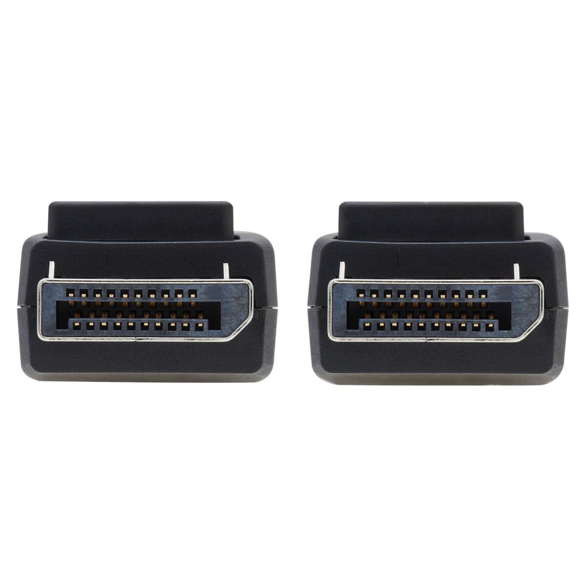 TRIPP LITE DisplayPort 1.4 Cable with Latching Connectors - 8K UHD, HDR, 4:2:0, HDCP 2.2, M/M, Black 0.9m