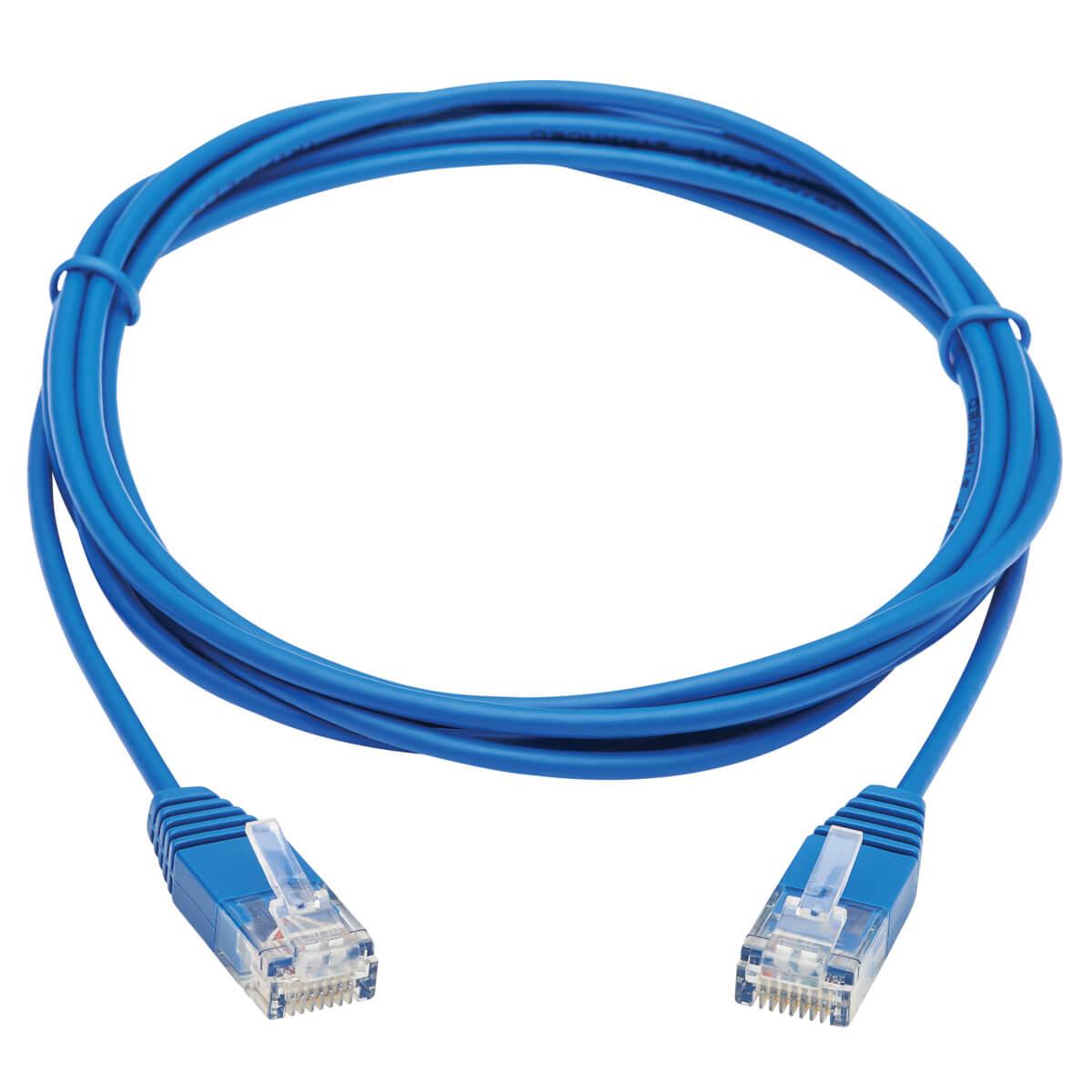TRIPP LITE Ultra-Slim Patch cable - CAT6 - UTP - molded - 2m - Blue