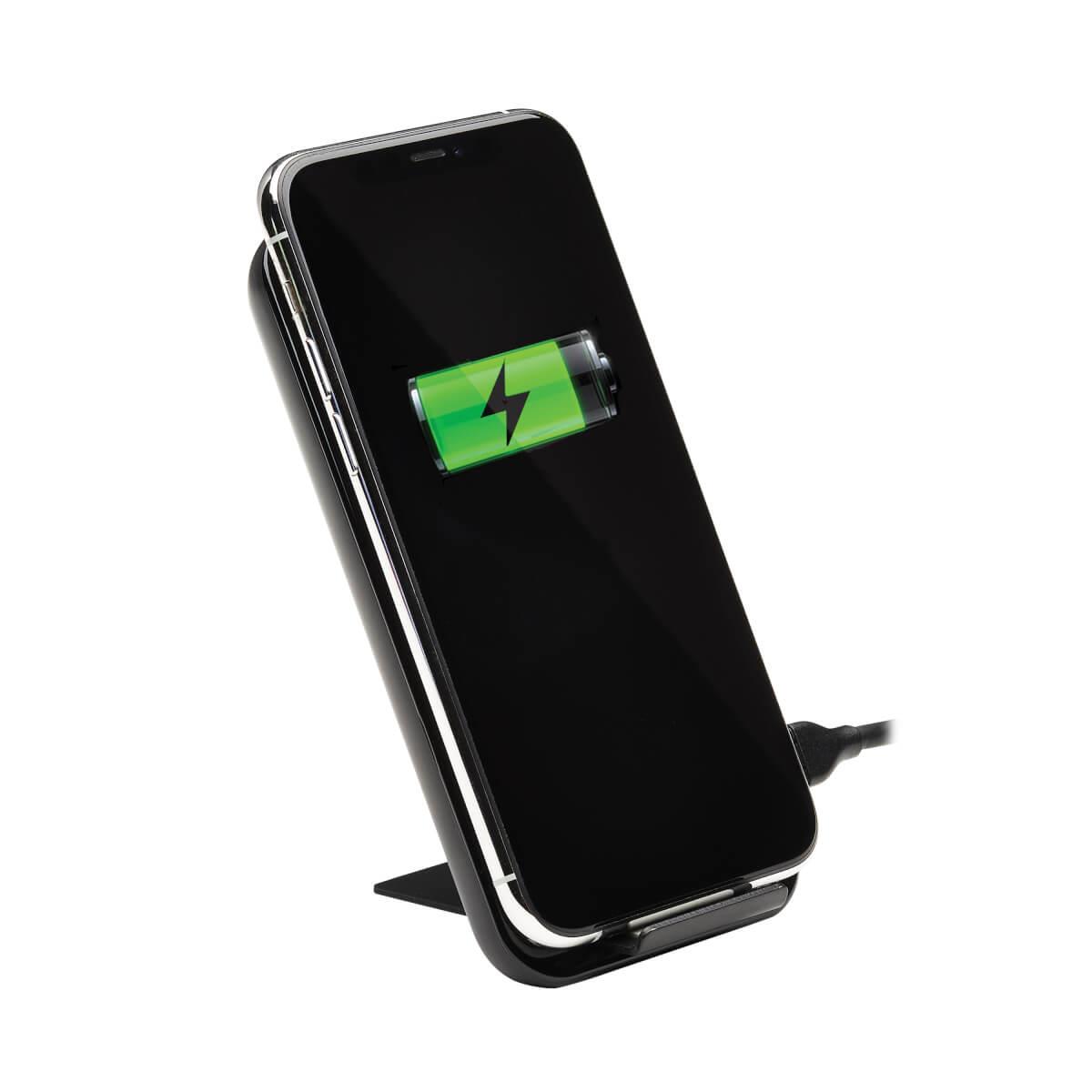 TRIPP LITE Wireless Charging Stand - 10W Fast Charging, Apple and Samsung Compatible, Black