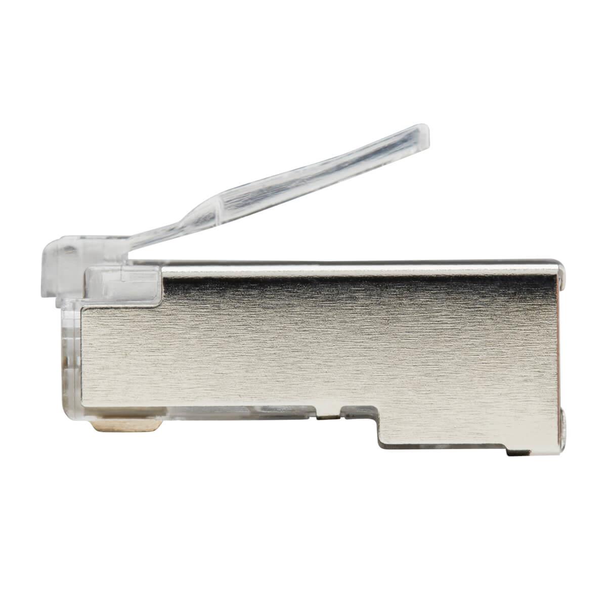 TRIPP LITE CAT6 RJ45 Pass-Through FTP Modular Plug, 50 Pack