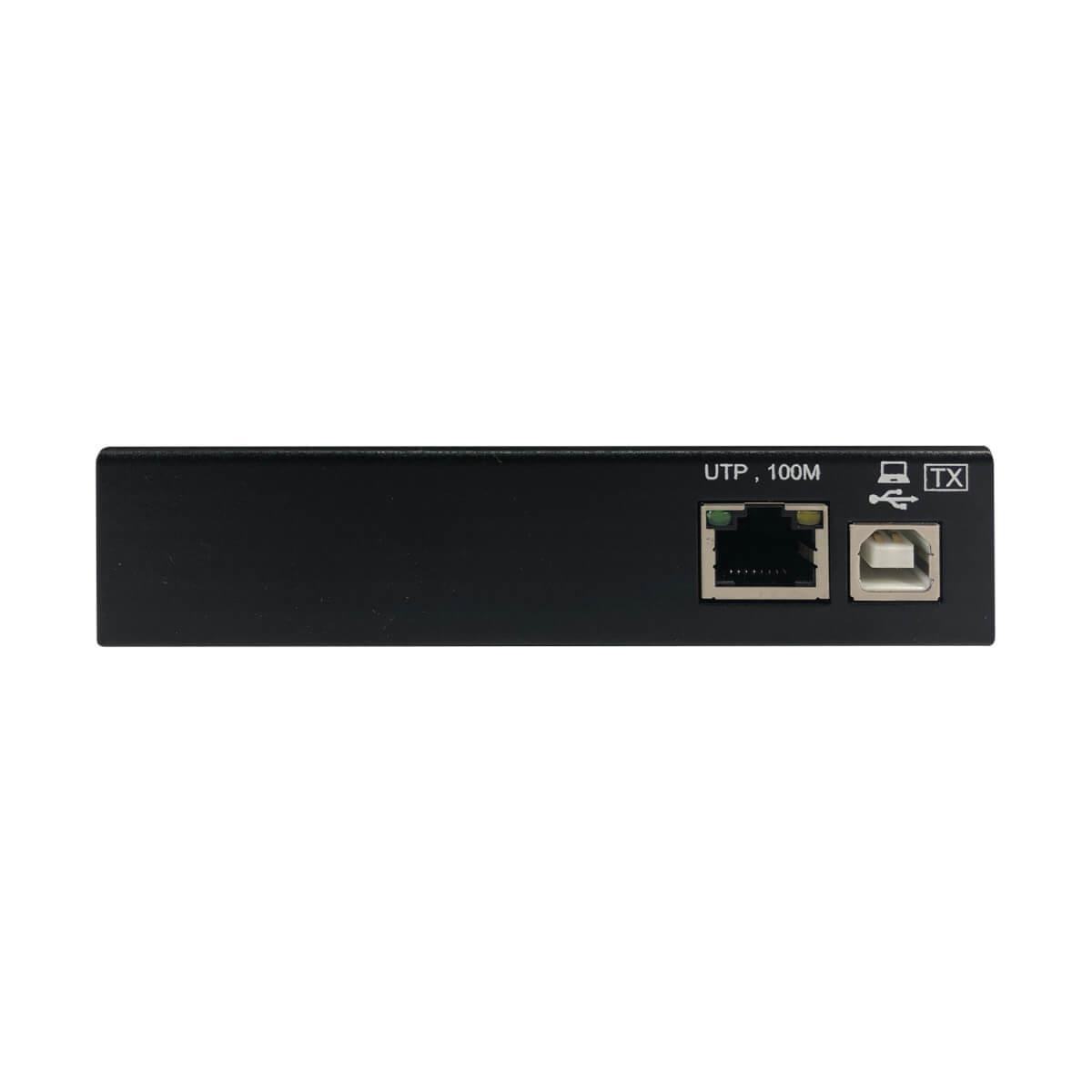 TRIPP LITE 1-Port Industrial USB over CAT6 Extender, ESD Protection, PoC - USB 2.0, Mountable, 100m TAA