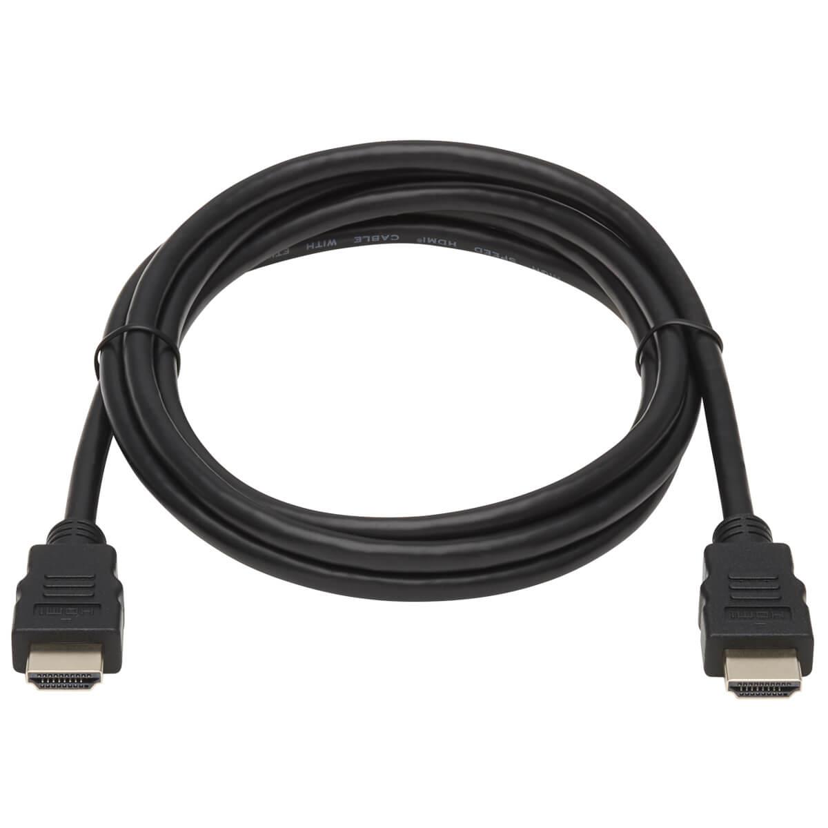 TRIPP LITE Safe-IT High-Speed HDMI Antibacterial Cable with Ethernet (M/M), UHD 4K 60 Hz, 4:4:4, Black, 1.83m