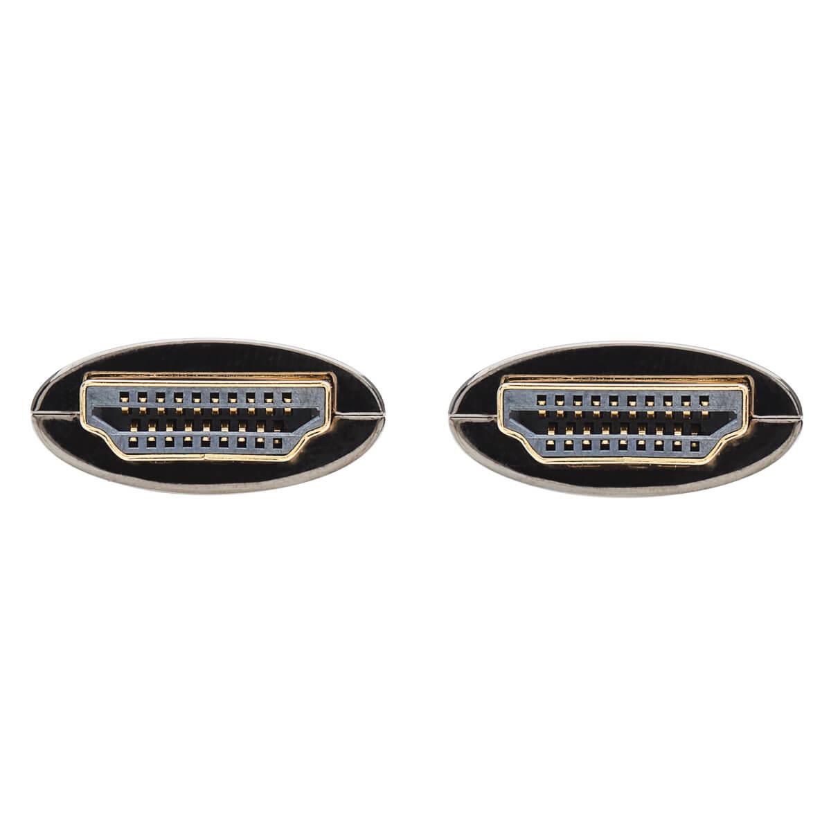 TRIPP LITE 8K HDMI Plenum-Rated Fiber Active Optical Cable (AOC) - 8K UHD @ 60 Hz HDR M/M Black 10m