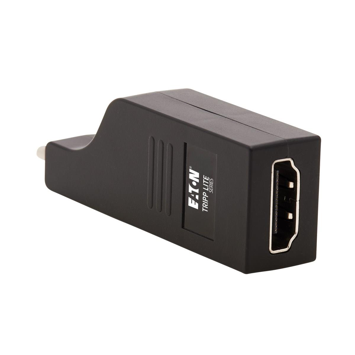 TRIPP LITE USB-C to HDMI Vertical Adapter (M/F) - HDMI, Thunderbolt 3, 4K 60 Hz, 4:4:4, Black