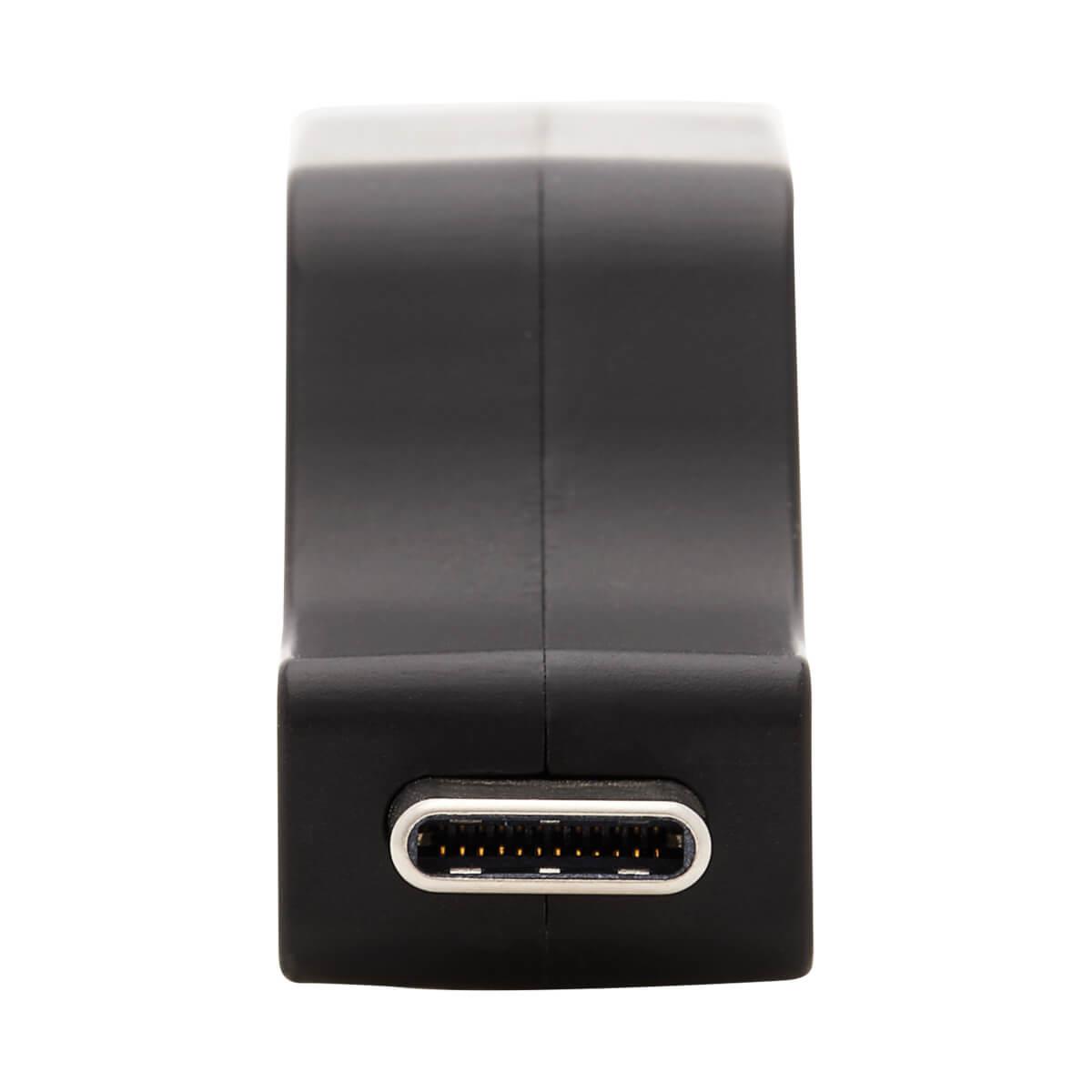 TRIPP LITE USB-C to HDMI Vertical Adapter (M/F) - HDMI, Thunderbolt 3, 4K 60 Hz, 4:4:4, Black