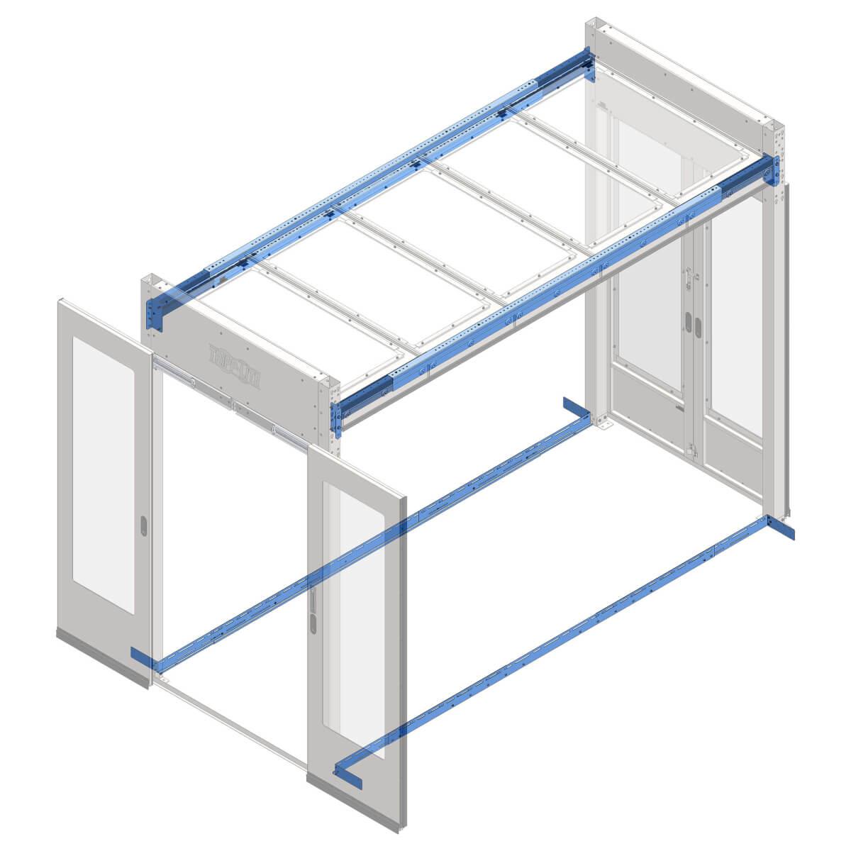 TRIPP LITE Telescopic Beam Kit Hot/cold Aisle Containment System