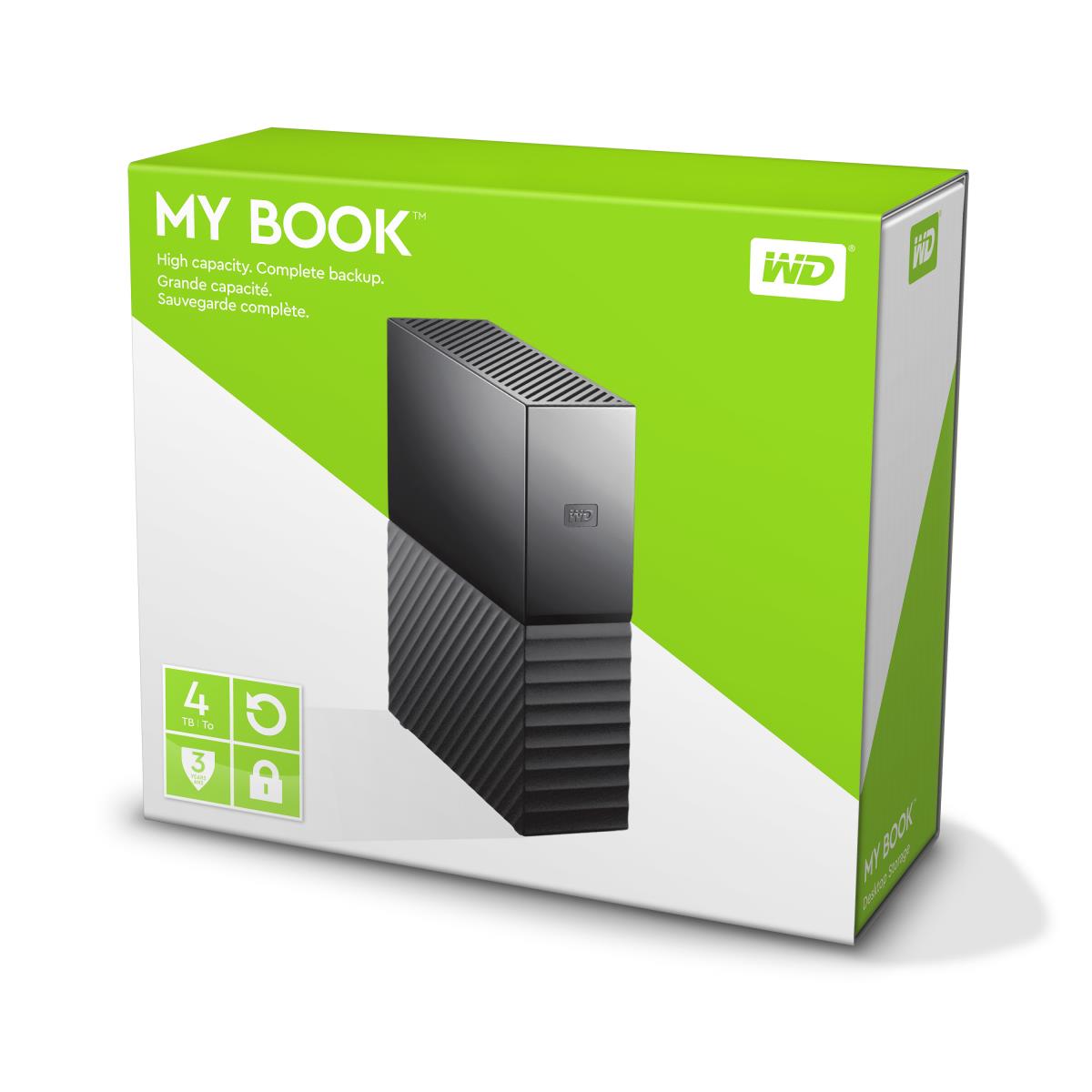 Hard Drive - My Book - 4TB - USB-A 3.2 Gen 1