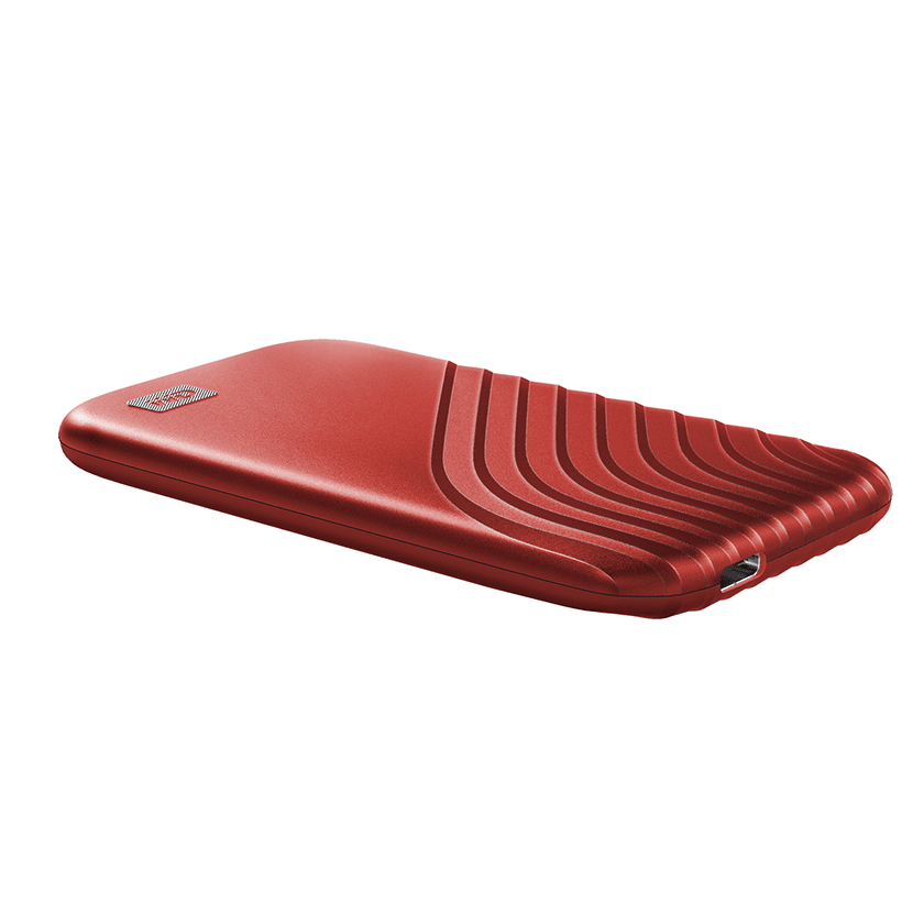 My Passport SSD - 1TB - USB-C/A 3.2 Gen 2 - Red