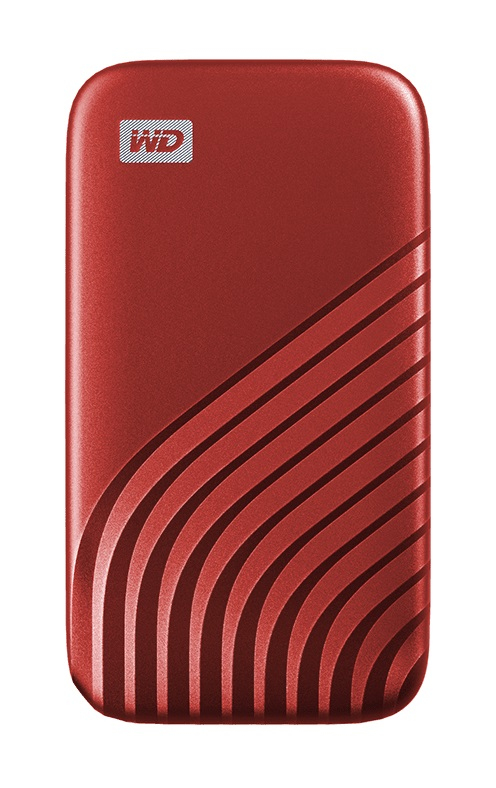 My Passport SSD - 1TB - USB-C/A 3.2 Gen 2 - Red