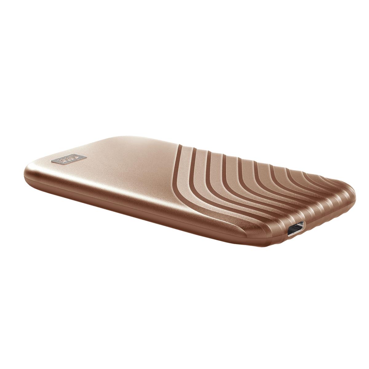My Passport SSD - 2TB - USB-C/A 3.2 Gen 2 - Gold