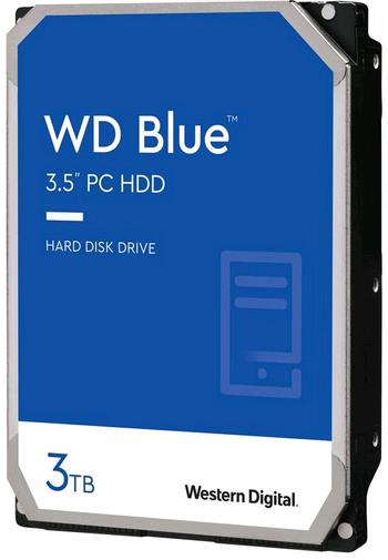 Hard Drive - WD BLUE WD30EZAX - 3TB - SATA 6GB/S - 3.5in - 5400RPM - 256MB