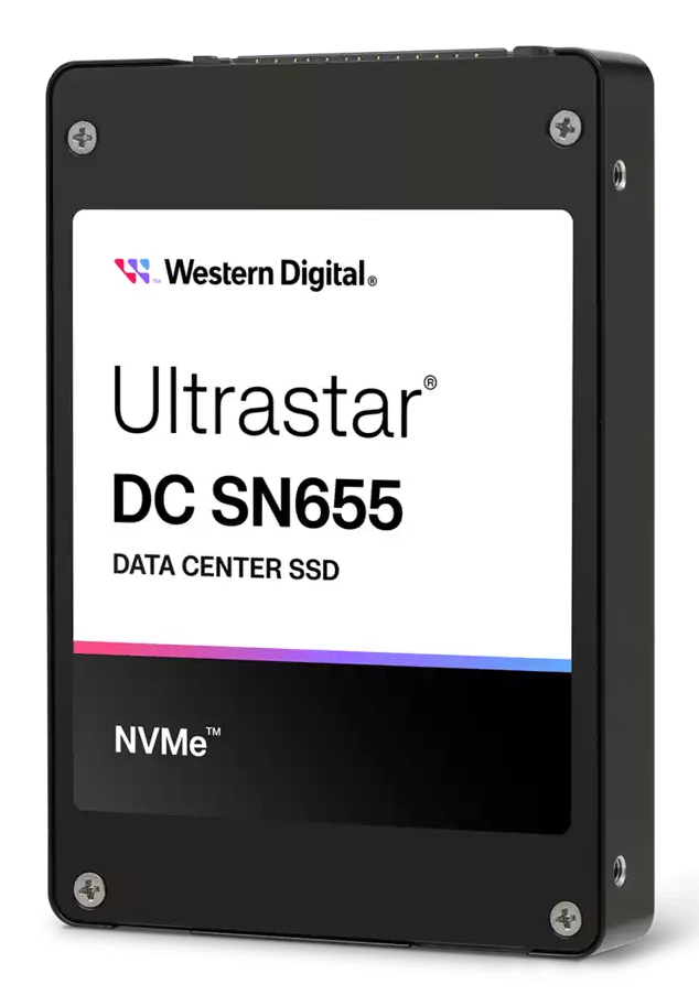 SSD - Ultrastar DC SN655 - 3.84TB - Pci-e Gen4 - U.3 15mm - ISE