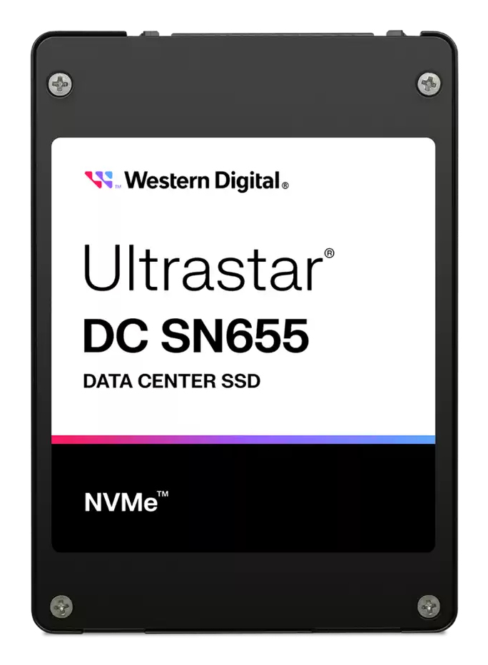 SSD - Ultrastar DC SN655 - 3.84TB - Pci-e Gen4 - U.3 15mm - ISE