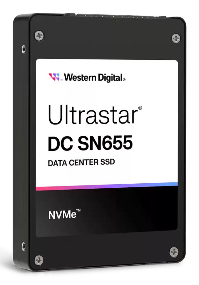 SSD - Ultrastar DC SN655 - 3.84TB - Pci-e Gen4 - U.3 15mm - ISE