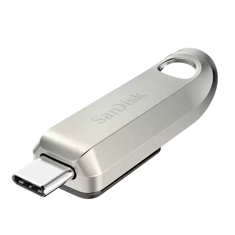 Sandisk Ultra Luxe - 128GB USB Stick - USB-C 3.2 Gen 1 - Premium Metal Design