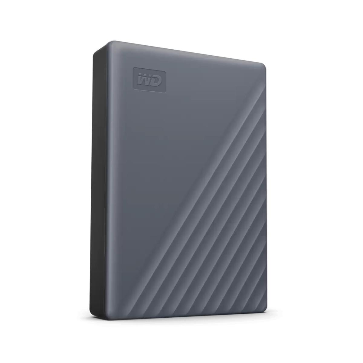 Portable Hard Drive - My Passport - 5TB - USB-C/A 3.2 Gen 1 - Grey