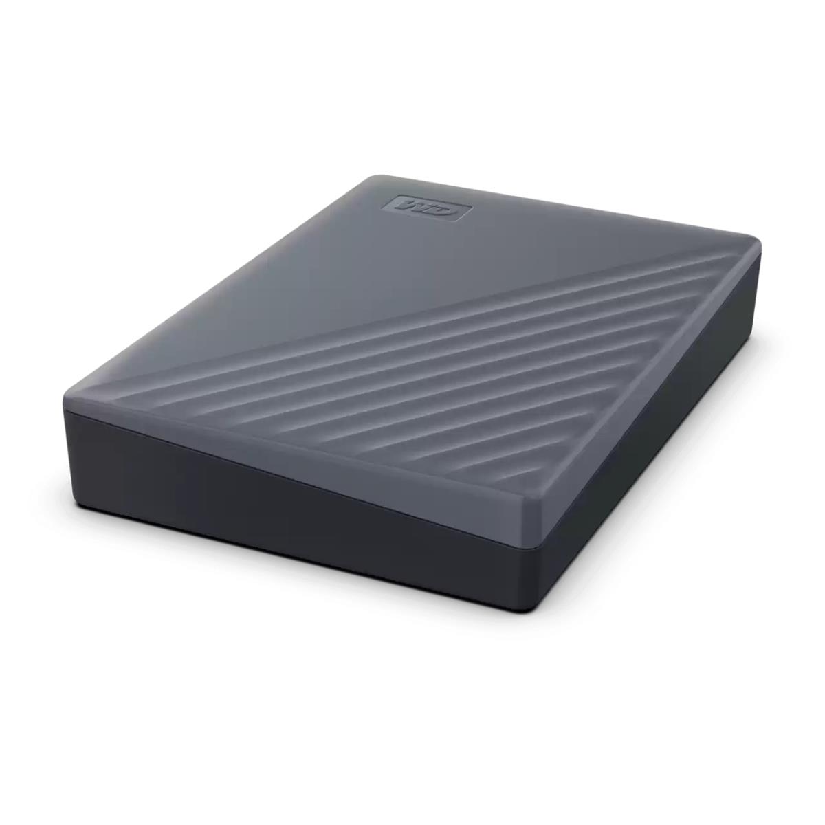 Portable Hard Drive - My Passport - 5TB - USB-C/A 3.2 Gen 1 - Grey