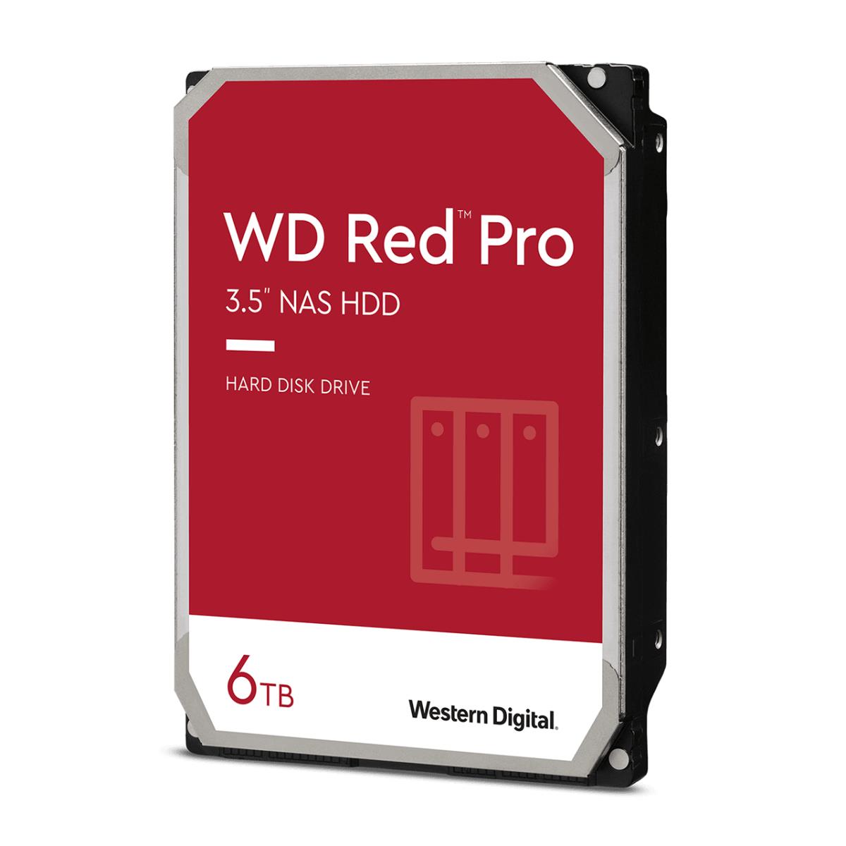Hard Drive - WD Red Pro WD6005FFBX - 6TB - SATA 6Gb/s - 3.5in  - 7200rpm