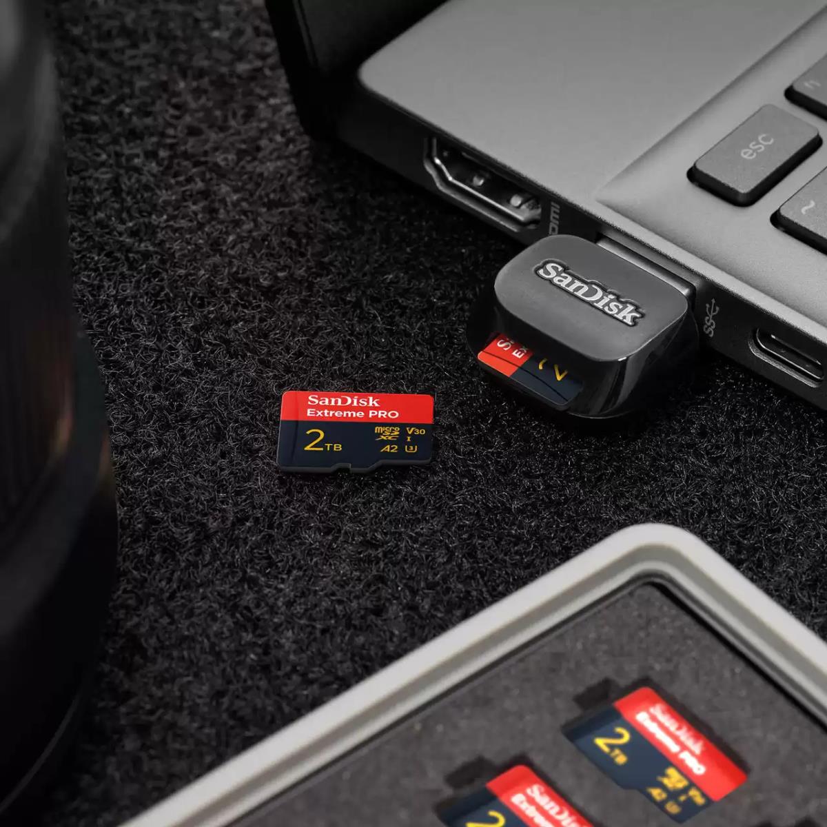 Extreme PRO micro SDXC 2TB + SD Adapter