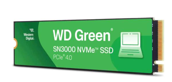 SSD - WD Green SN3000 NVMe - 1TB - Pci-e Gen4 - 216uts