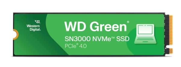 SSD - WD Green SN3000 NVMe - 1TB - Pci-e Gen4 - 216uts